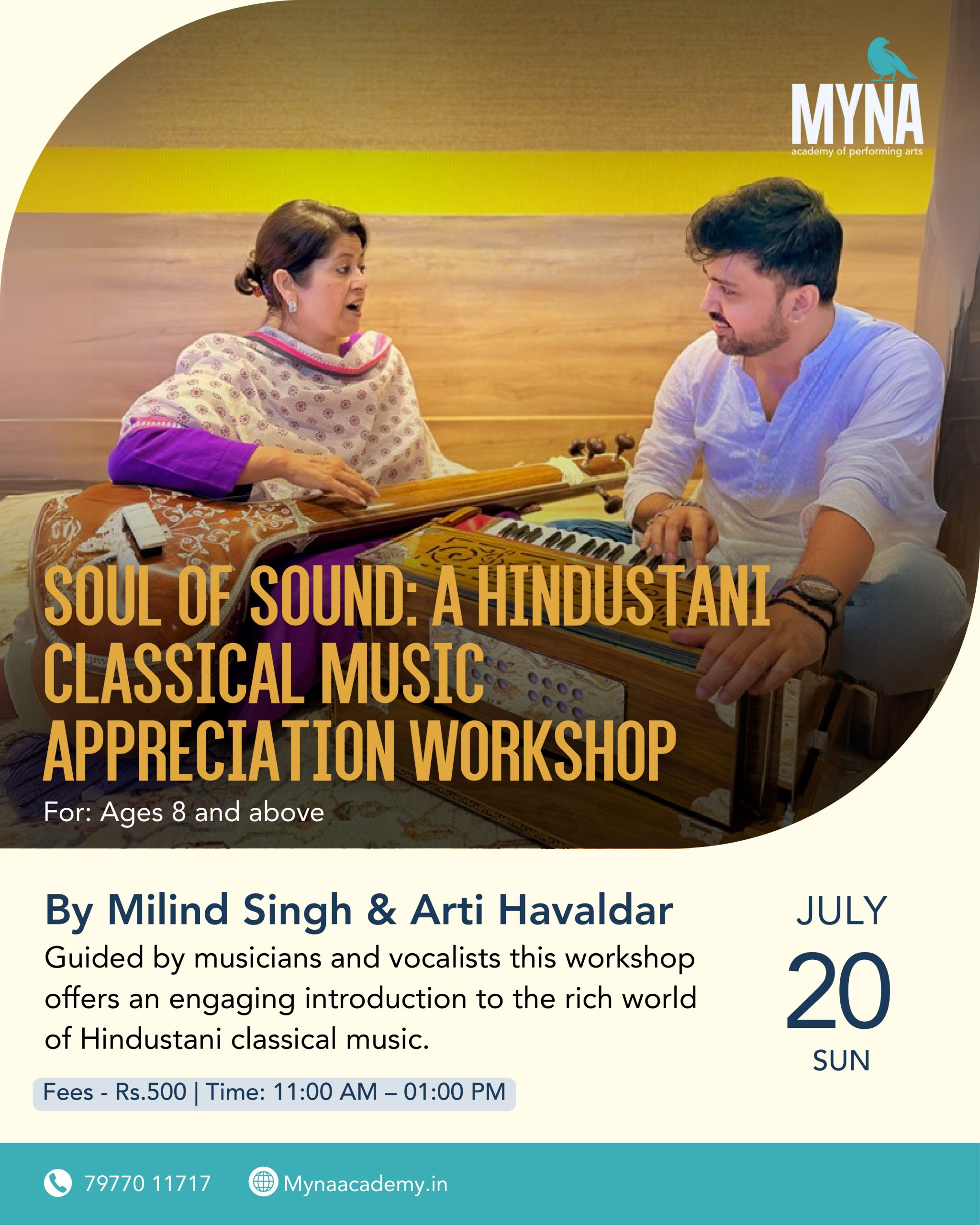 Soul Of Sound: A Hindustani Classical Music Appreciation Workshop
